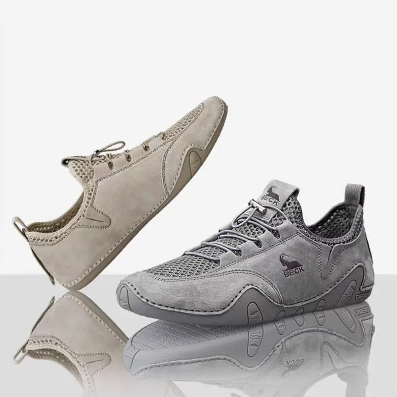 Breathable Large Mesh Sports Men's Casual Shoes