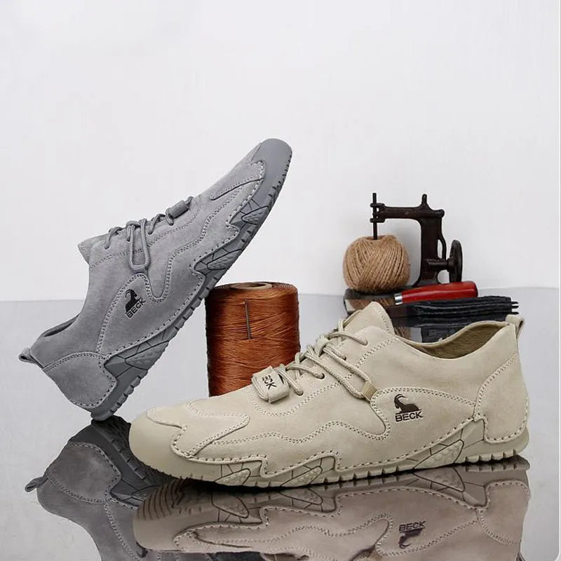 Velcro Leather Shoes