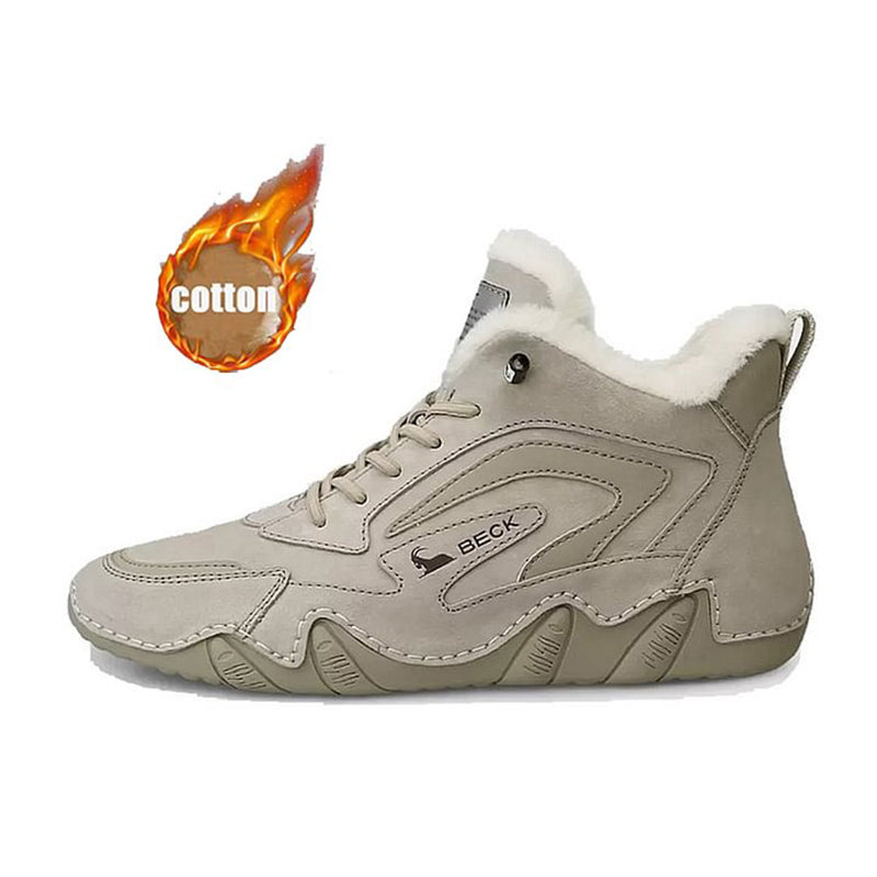 Fleece Platforms High Top Casual Shoes