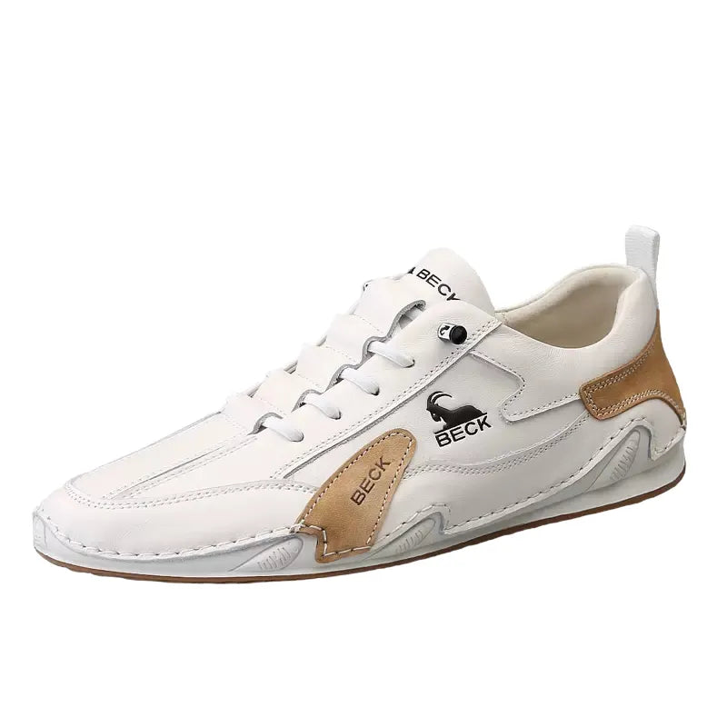 Outdoor Casual Shoes Soft Soled Leather Shoes
