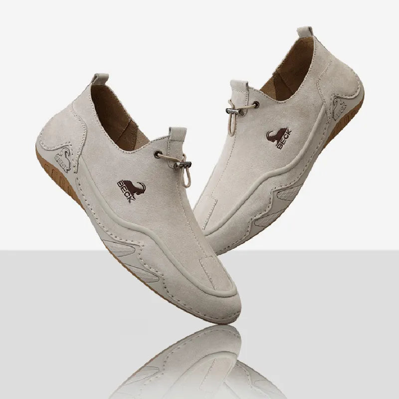 Leather Breathable Soft-soled Casual Shoes Handmade Leather Boot