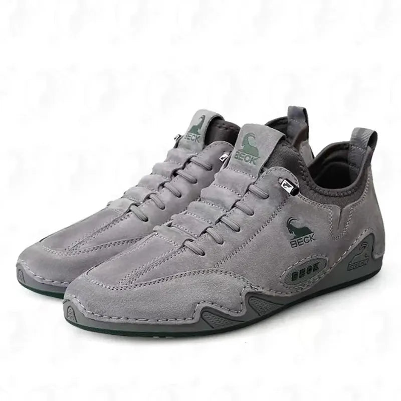 Outdoors Leather Breathable Men's Casual Leather Shoes