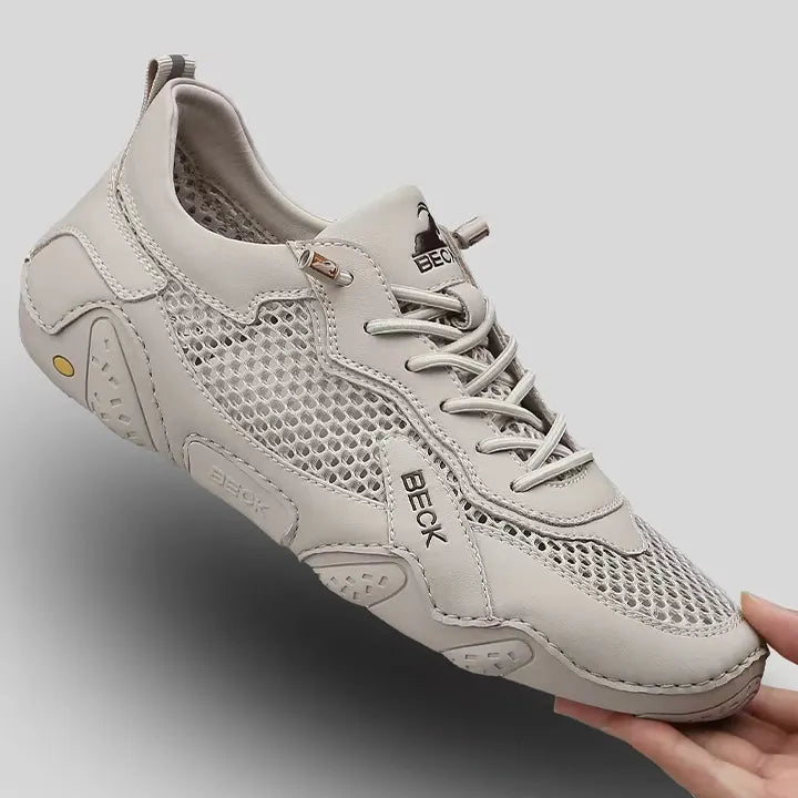Italy New Arrivals Genuine Leather Breathable Sneakers