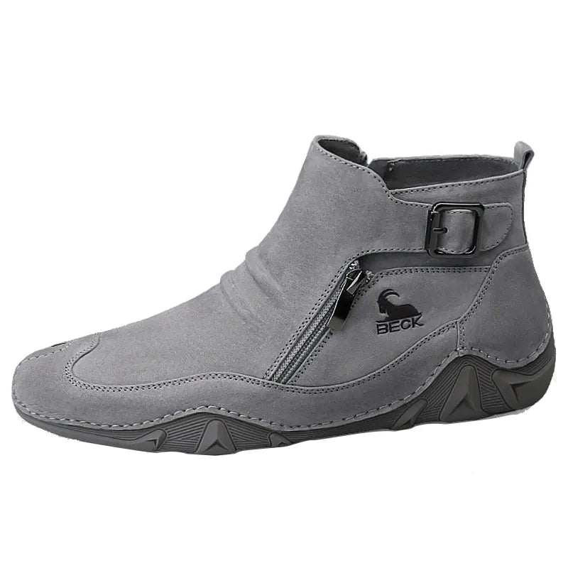 Solid Color Leather Shoes