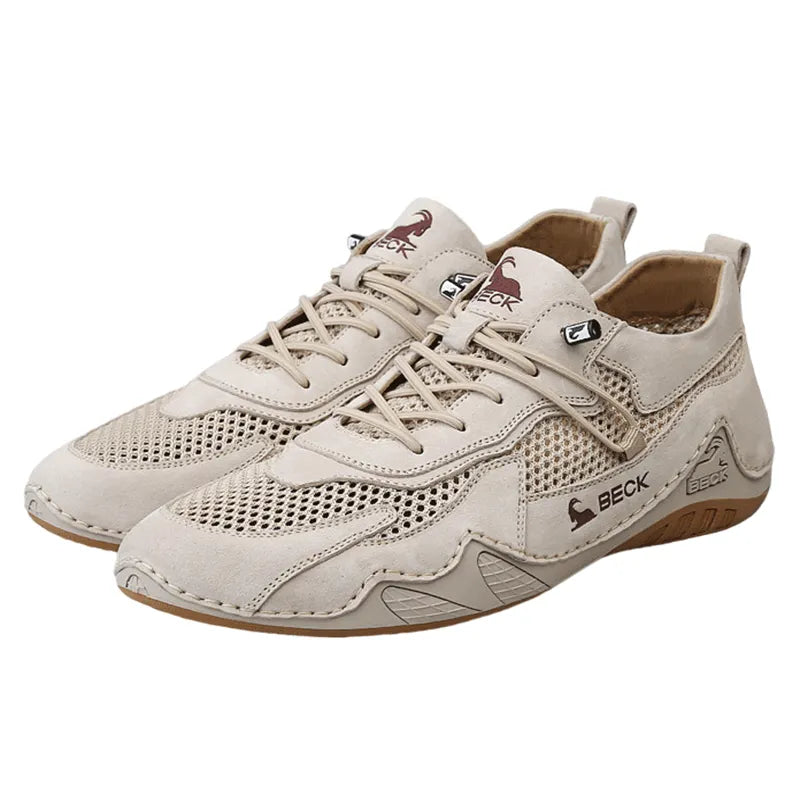 Outdoor Casual Shoes Soft Soled Leather Shoes