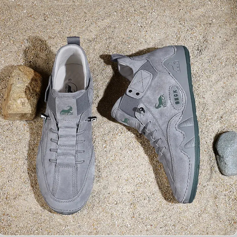 New Leather Soft-soled Casual Shoes