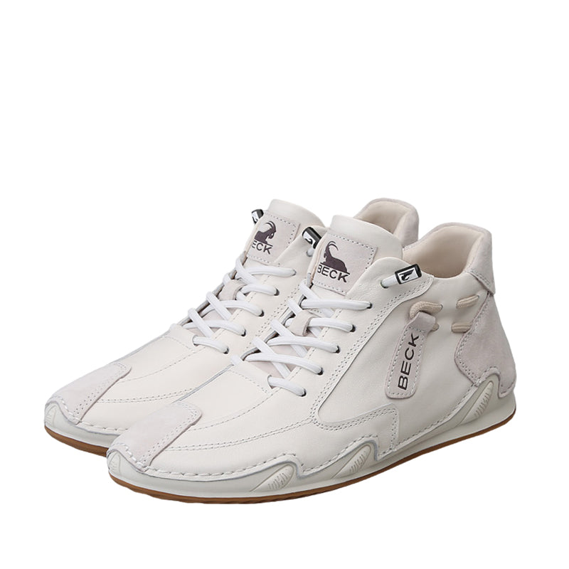 Leather High-top Casual Martin Boots Women's Boot