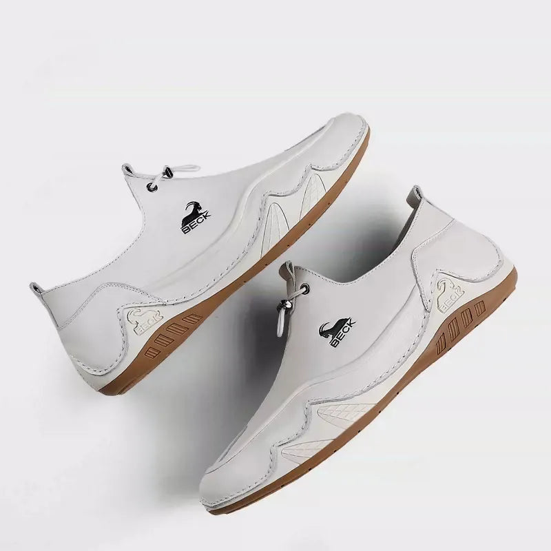 Leather Breathable Soft-soled Casual Shoes Handmade Leather Boot