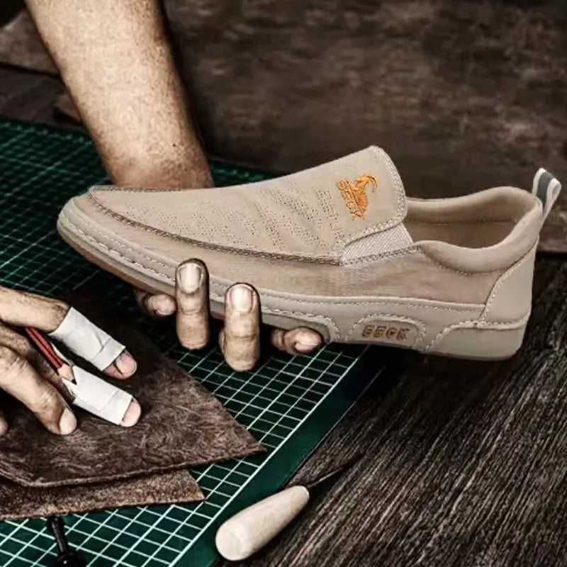 Trendy Round Toe Fashionable Casual Breathable Anti-slip Men's Shoes