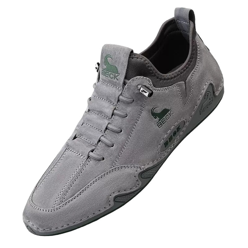 Casual Sneakers Cowhide Soft-soled Men's Shoes