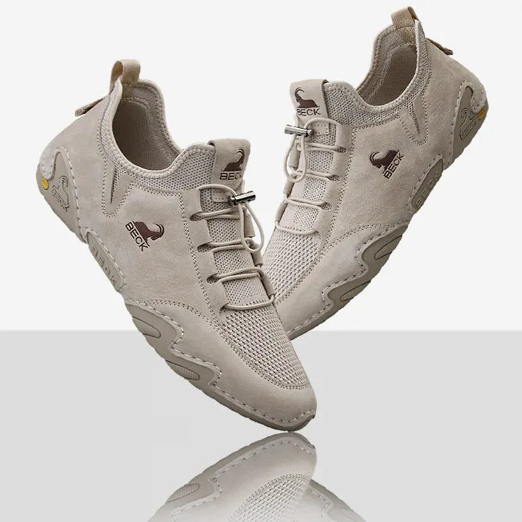 Handmade Shoes Summer Mesh Casual Skate Shoes