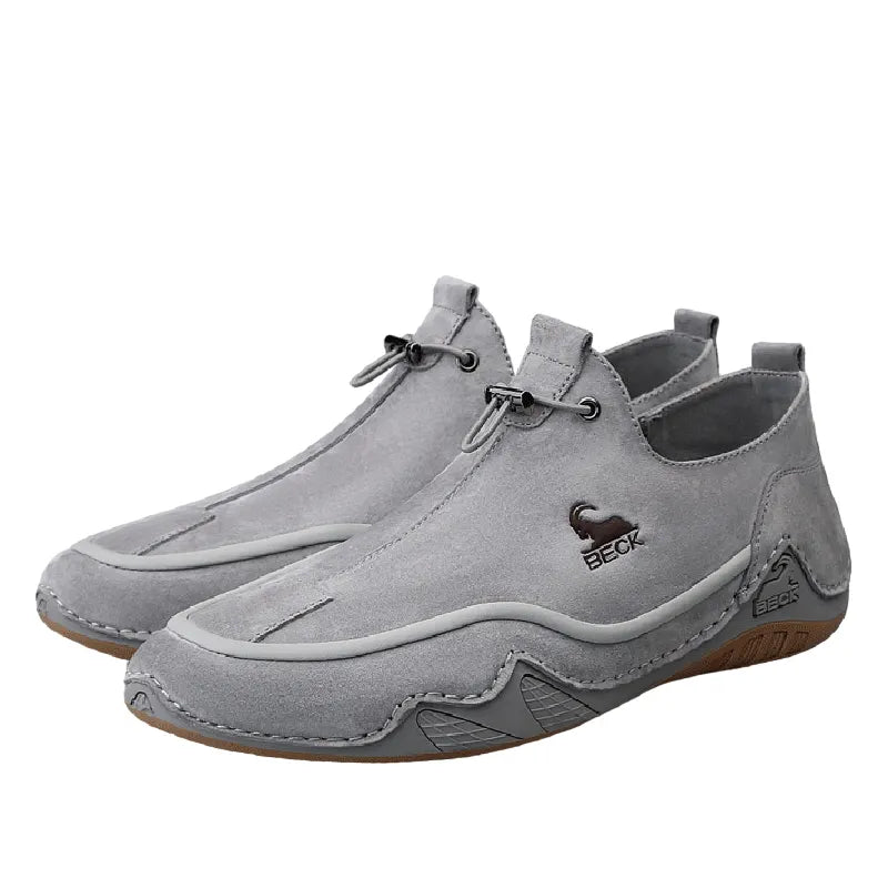 Leather Breathable Soft-soled Casual Shoes Handmade Leather Boot