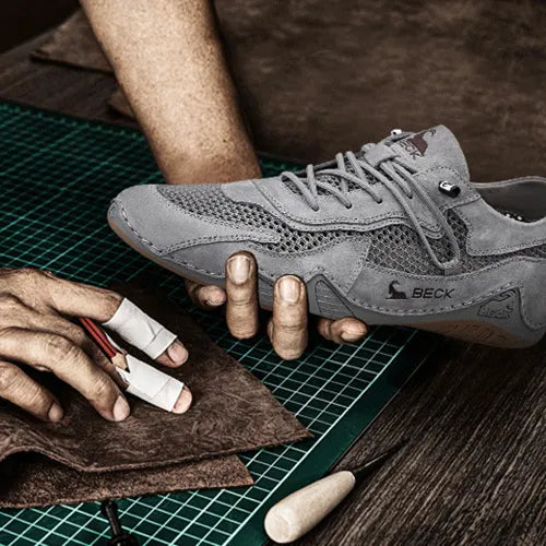 Outdoor Casual Shoes Soft Soled Leather Shoes